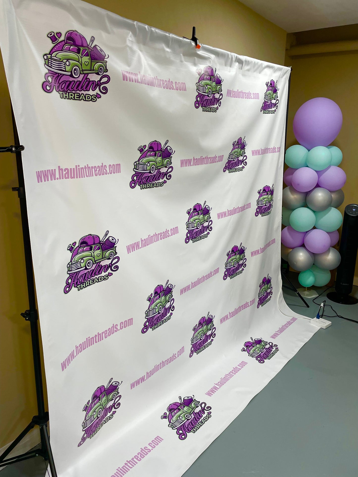 10x10 Custom Made Backdrop Banner