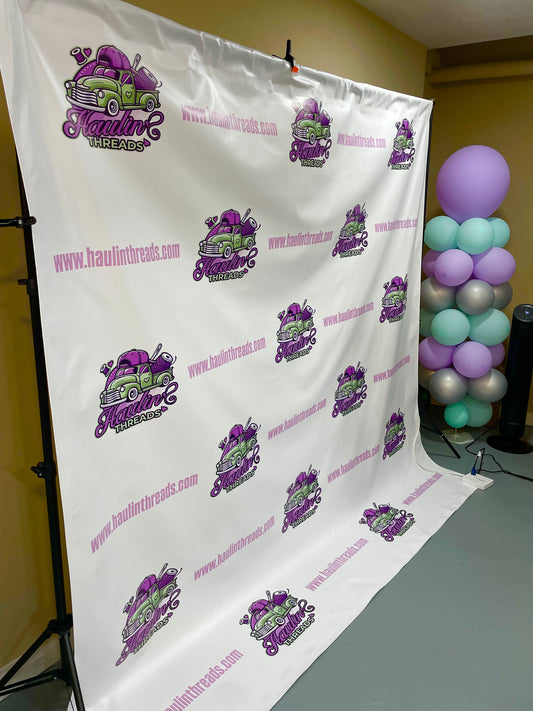 10x10 Custom Made Backdrop Banner