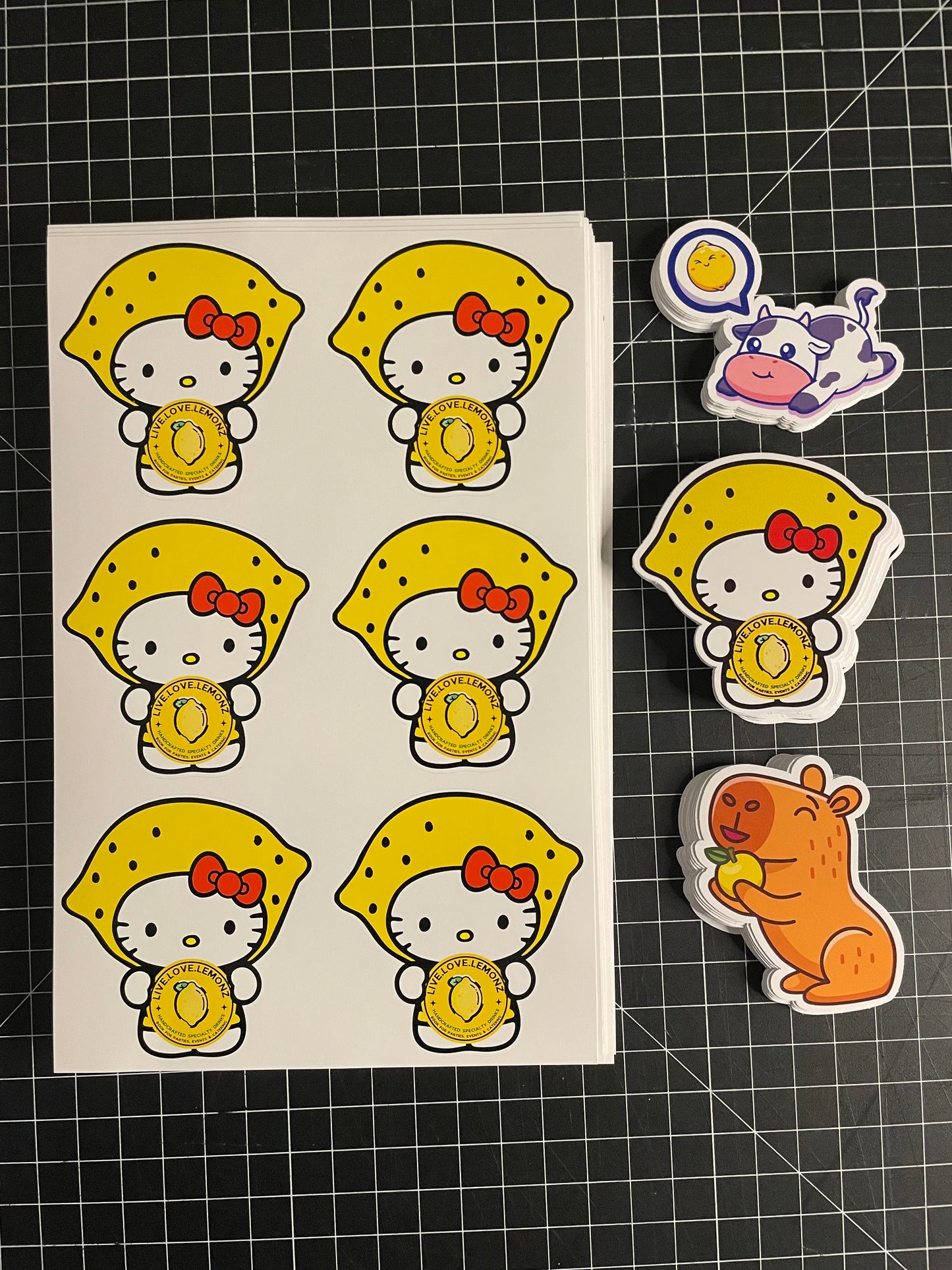Vinyl Die Cut Stickers - Individually Cut (3 inch)
