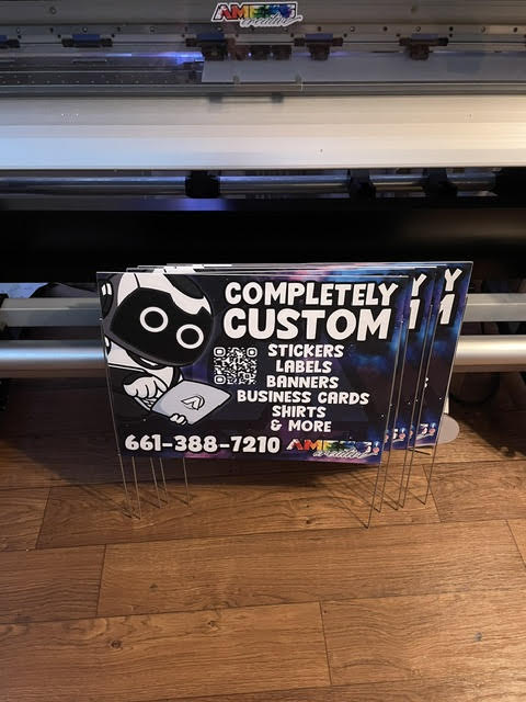 Outdoor Yard Signs With Stakes