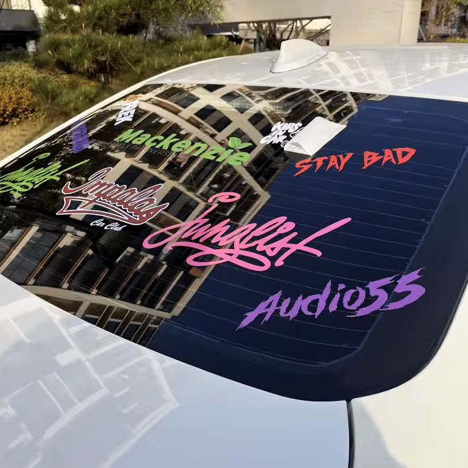 Custom Vinyl Decals – Personalized Decals & Vinyl Lettering
