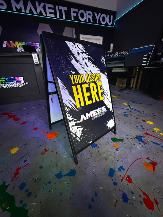 Double Sided A-Frame Sign (Prints Included)