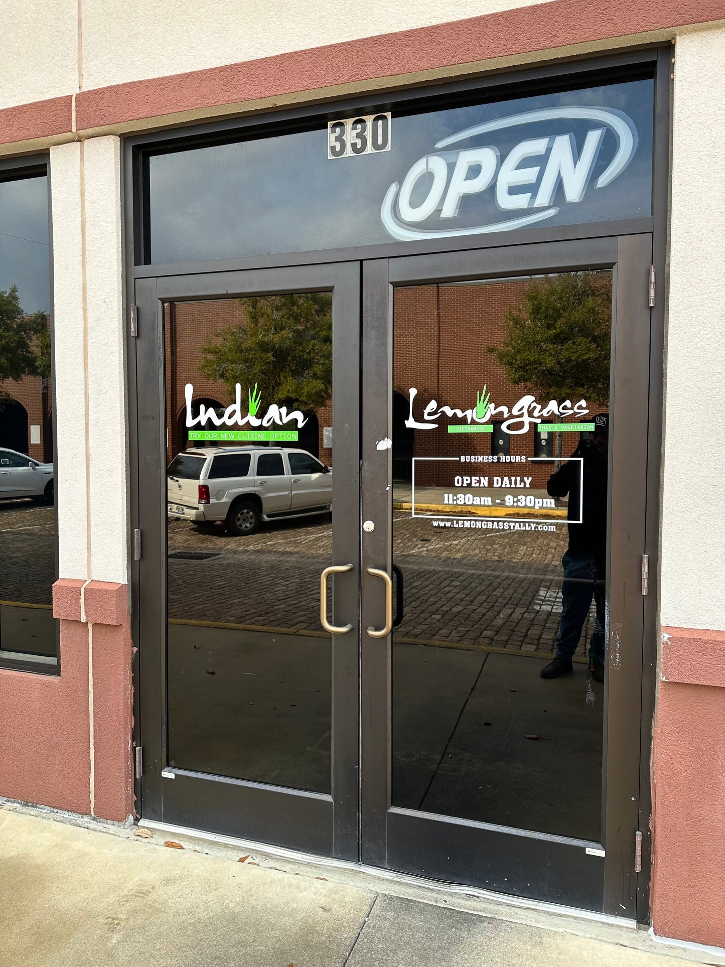 Business Hours Door Lettering