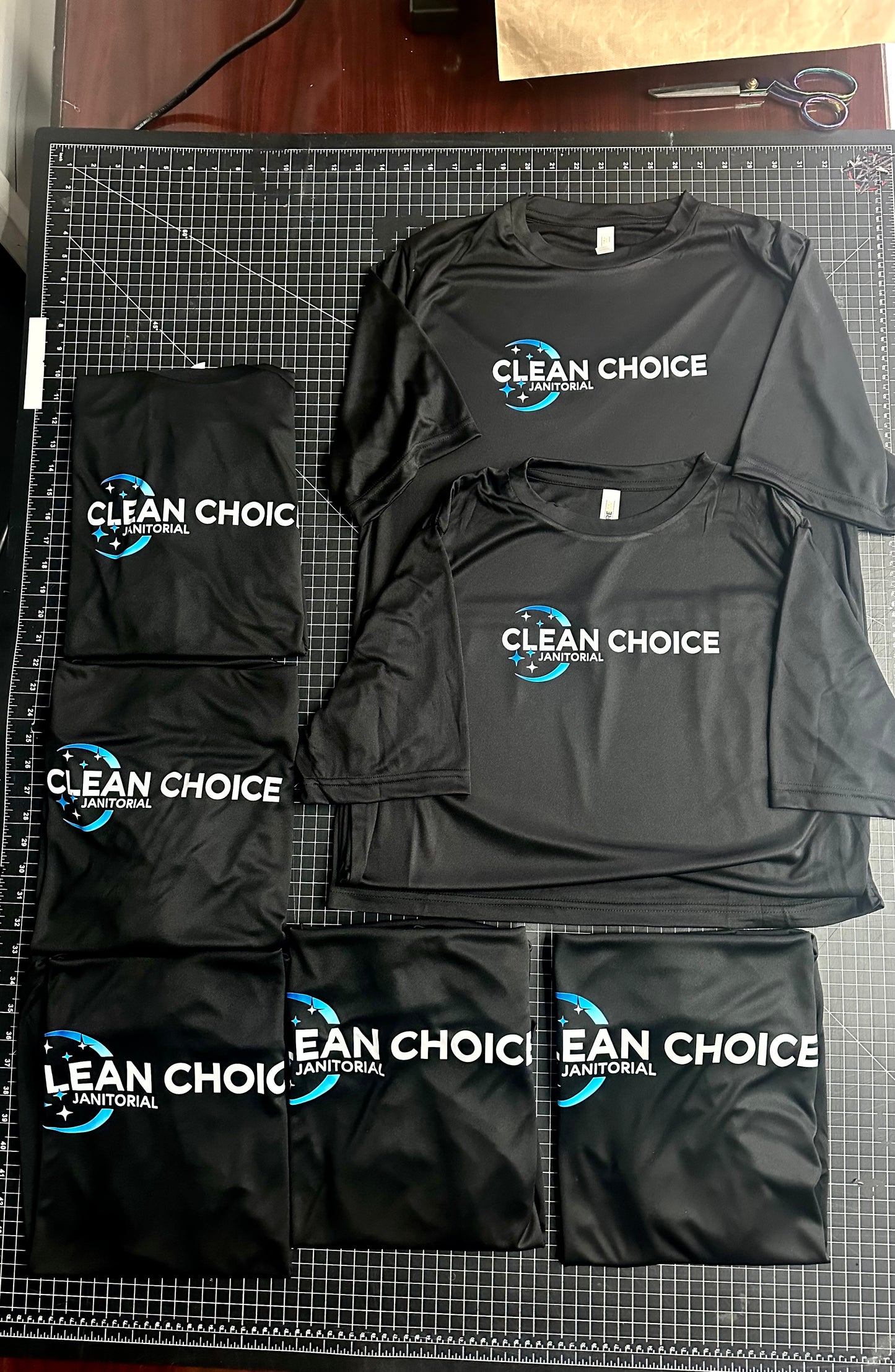 Bulk Custom Dri-Fit Shirt Package – 100 Printed Polyester Shirts