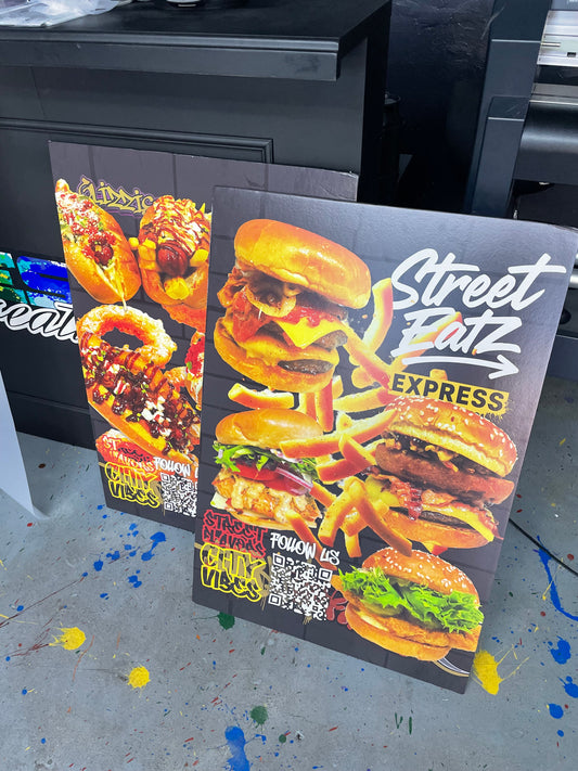 Foam Core Menu Board (18x24)