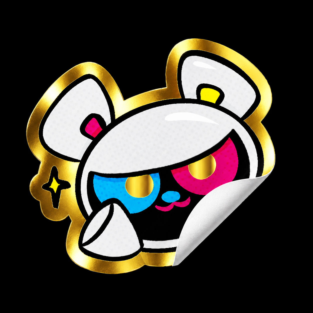 Custom Metallic Gold Stickers & Labels Bundle