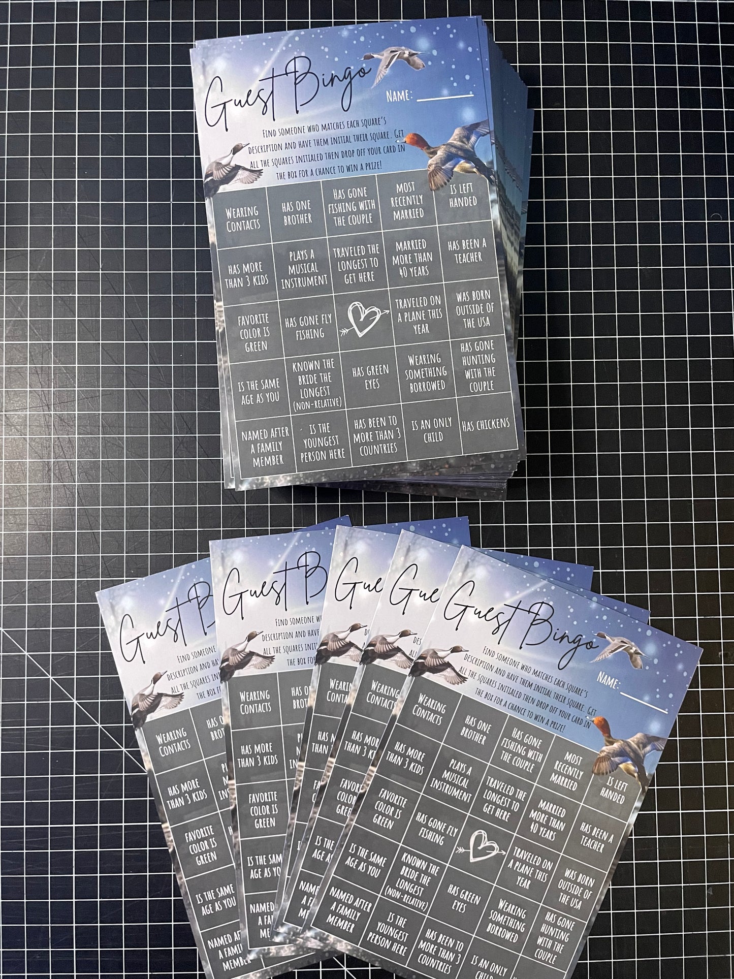 Custom 5" x 7" - Flat Invitation