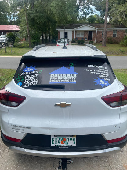 Perforated Window Wrap