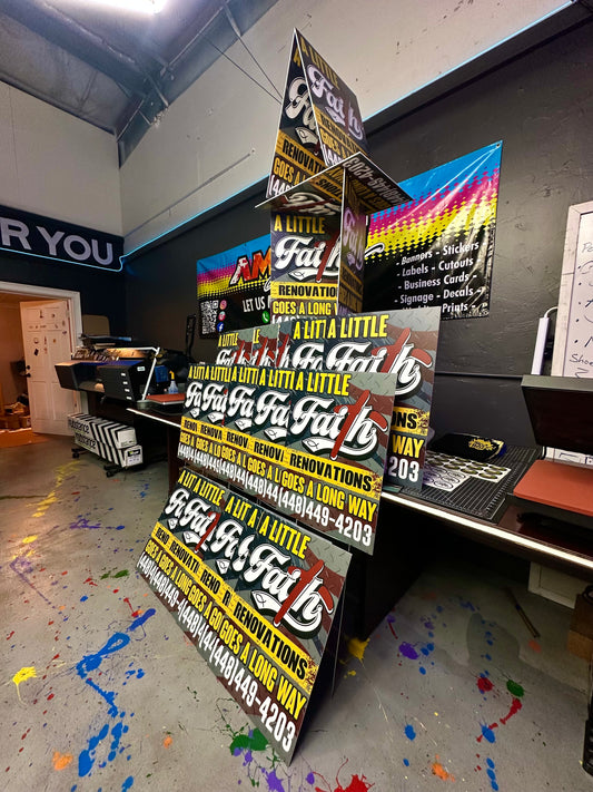 Bulk Yard Signs With Stakes