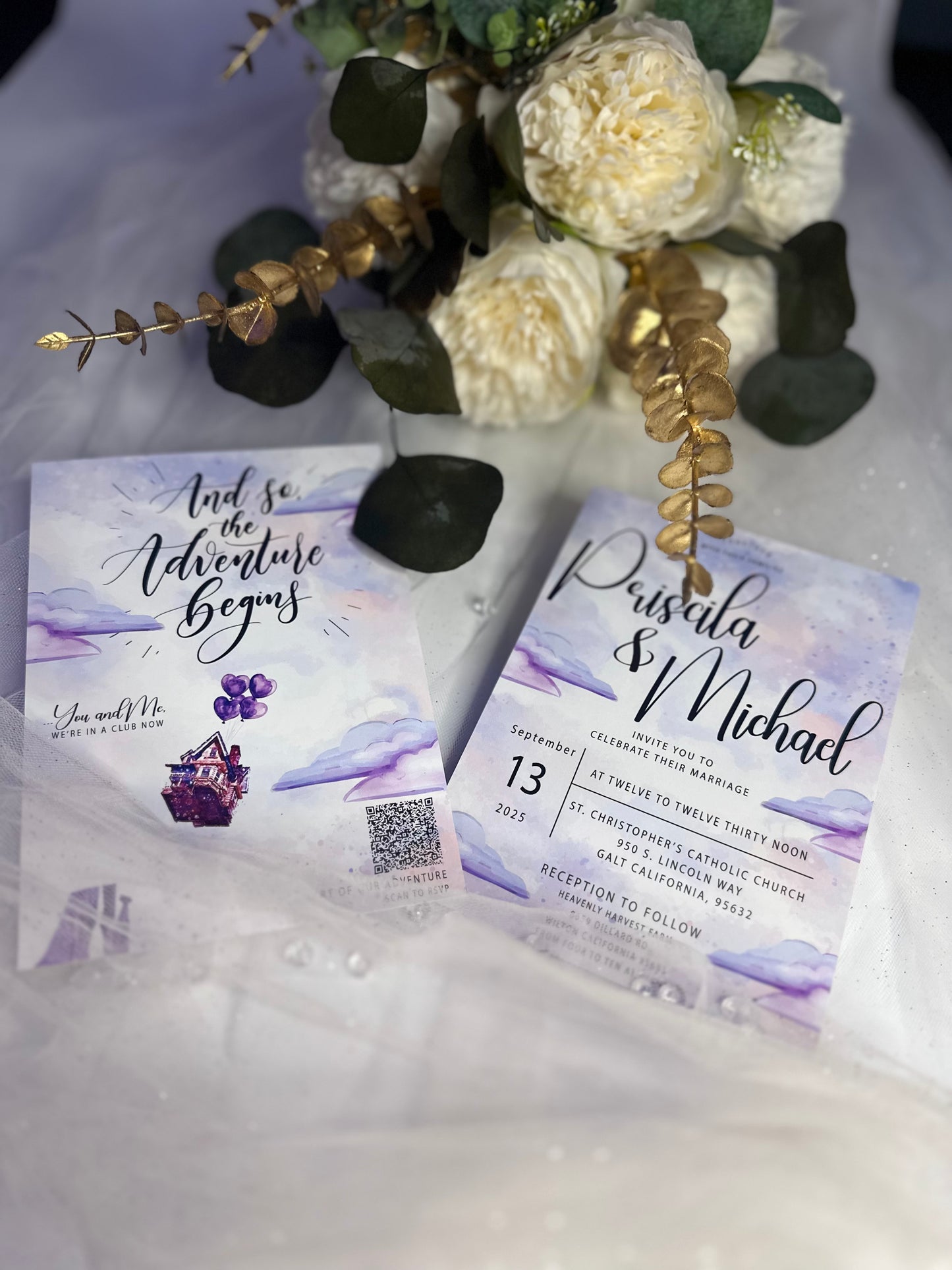 Custom 5" x 7" - Flat Invitation