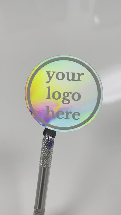 Custom Stickers, Decals, & Labels - Holographic Vinyl