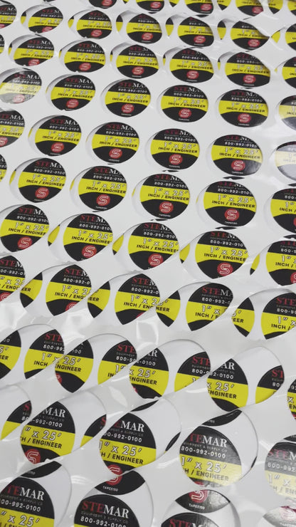 Custom Stickers, Decals, & Labels - White Vinyl