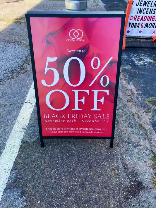 Double Sided A-Frame Sign (Prints Included)