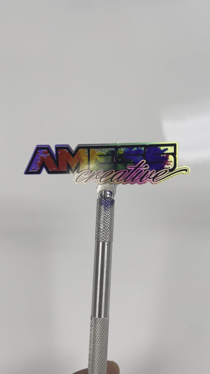 Custom Stickers, Decals, & Labels - Holographic Vinyl