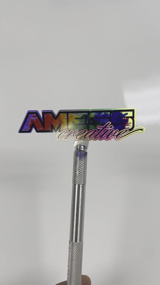 Custom Holographic Stickers & Labels Bundle